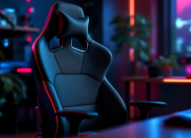 Poltroncina da gaming Audi con design ergonomico e moderno