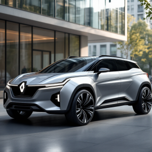Renault 4 Savane 4x4 Concept in un paesaggio urbano
