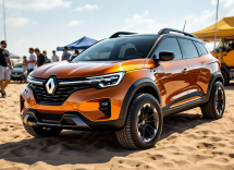 Renault 4 Savane 4x4 Concept in esposizione al Roland-Garros