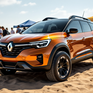 Renault 4 Savane 4x4 Concept in esposizione al Roland-Garros