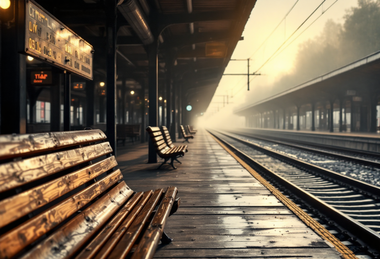 Immagine informativa sullo sciopero dei treni del 17 maggio