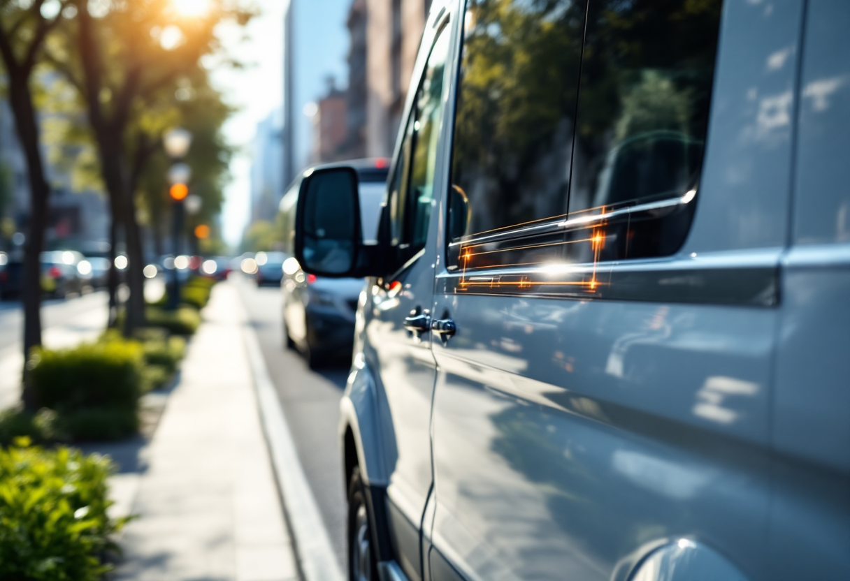 Furgone con punteggio Euro NCAP elevato per sicurezza