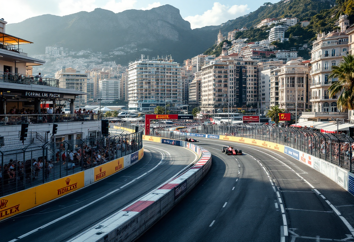 Immagine dei vincitori del Gran Premio di Monaco di Formula 1