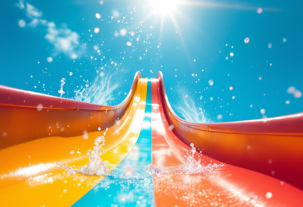 Immagine del Waterslide Grand Prix in azione