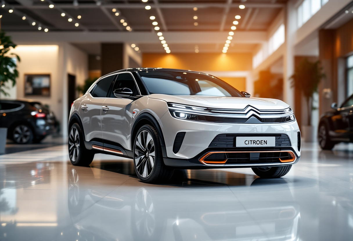 Xavier Chardon, nuovo CEO di Citroen, in un evento aziendale