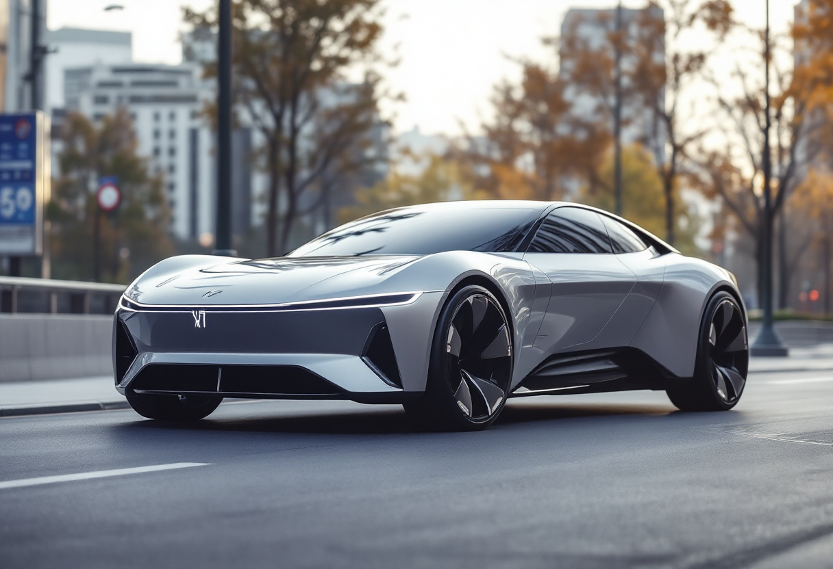 Xpeng P7 2025, nuova auto elettrica di lusso cinese