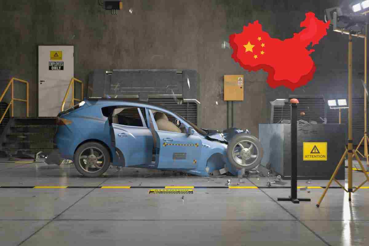 Auto crash test