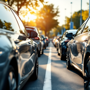 Grafico delle immatricolazioni auto in Italia a maggio 2025