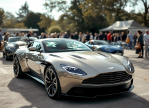 Quattro Aston Martin rare in esposizione all'asta