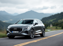 Audi Q3 2025 in un ambiente urbano moderno