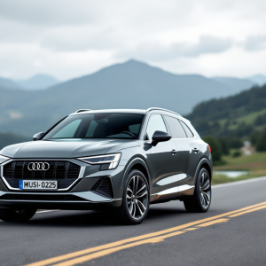 Audi Q3 2025 in un ambiente urbano moderno