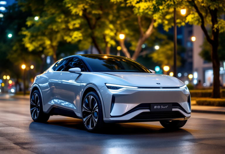 BYD Dolphin Surf, auto elettrica con tecnologia innovativa