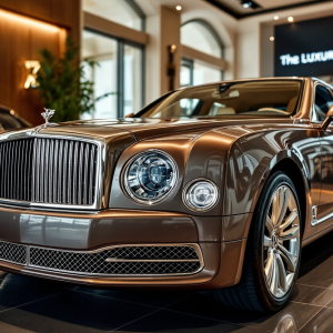 Bentley Mulsanne Grand Limousine in esposizione ad Abu Dhabi