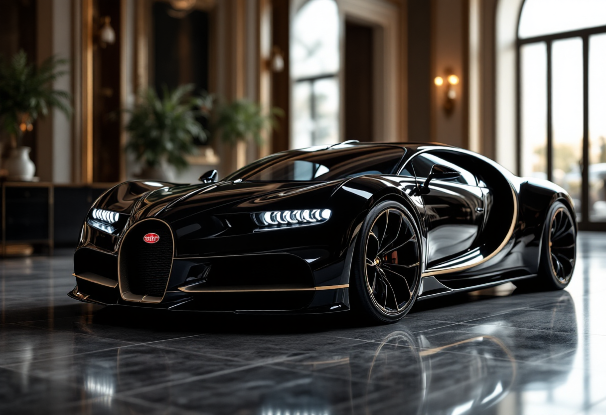 Bugatti in esposizione al Motor Valley Fest 2023 a Campogalliano