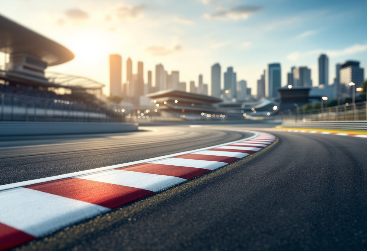 Immagine del calendario F1 2026 con le gare programmate