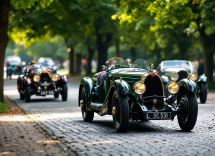 Celebrazione del centenario del Reale Premio Roma con Bugatti Tipo 35