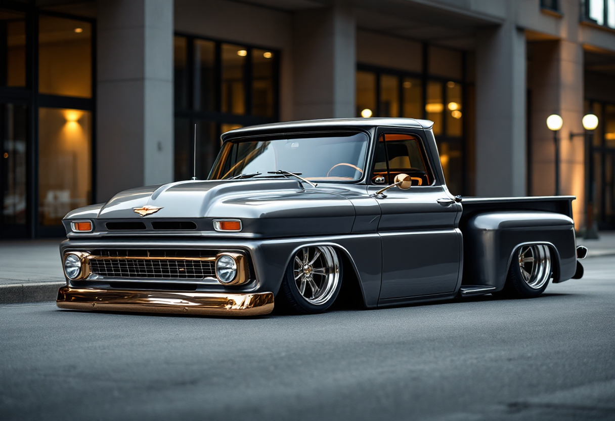 Chevrolet C20 restomod di Icon con design vintage e moderno