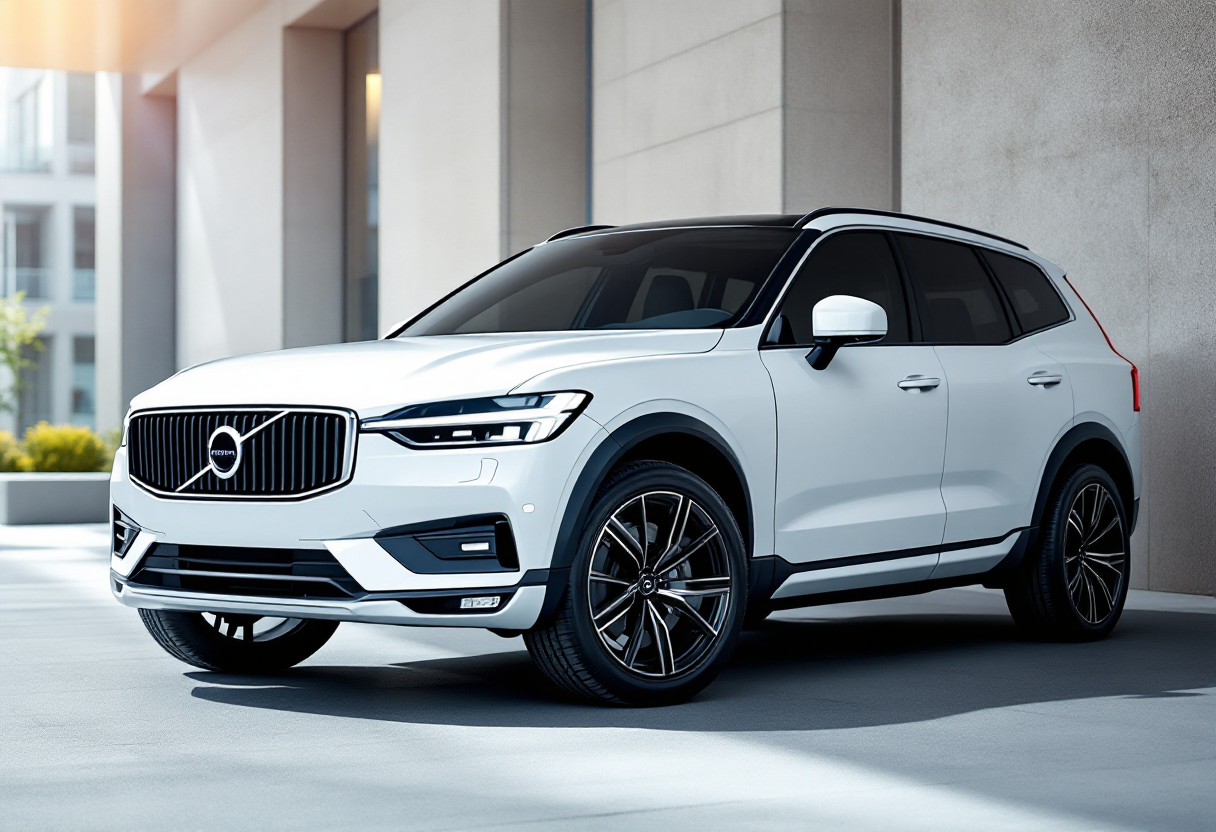 Cintura di sicurezza intelligente di Volvo in azione