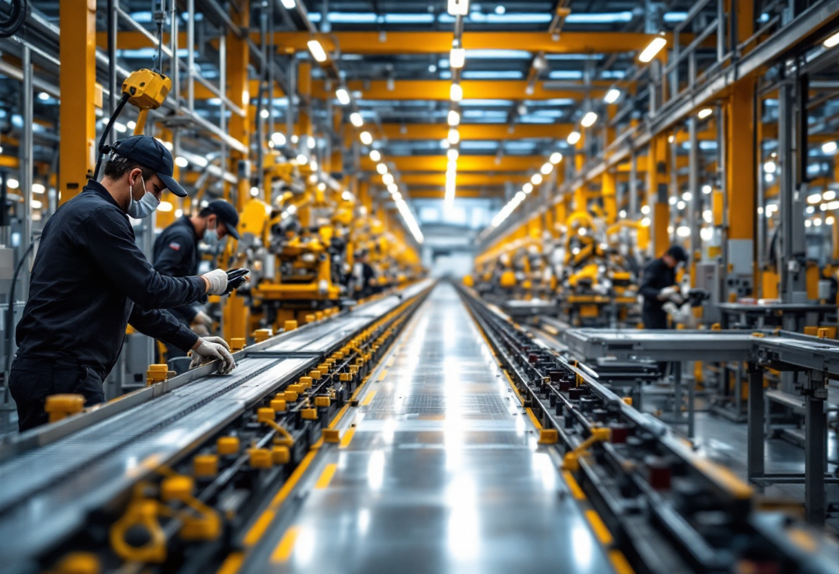 Immagine che rappresenta la crisi del settore automotive in Italia