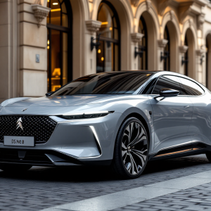 L'auto ufficiale del presidente Macron, DS N°8