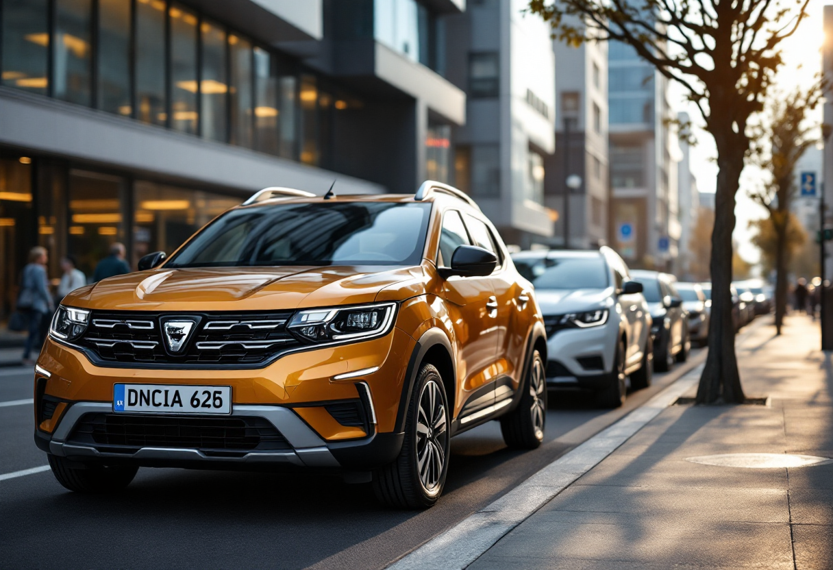 Dacia auto economica che sfida l'aumento dei prezzi