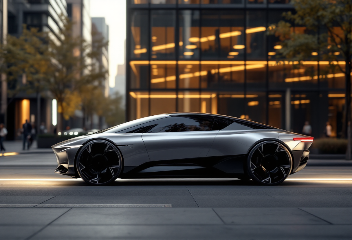 Berlina elettrica Dacora progettata da una donna innovativa