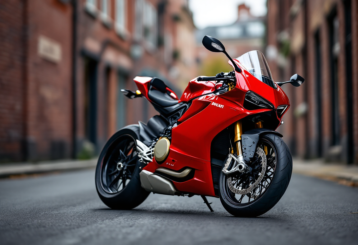 Ducati Panigale V4 S utilizzata dalla polizia del Regno Unito