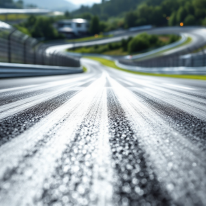 Immagine dell'E-Prix di Jakarta 2025 con auto da corsa