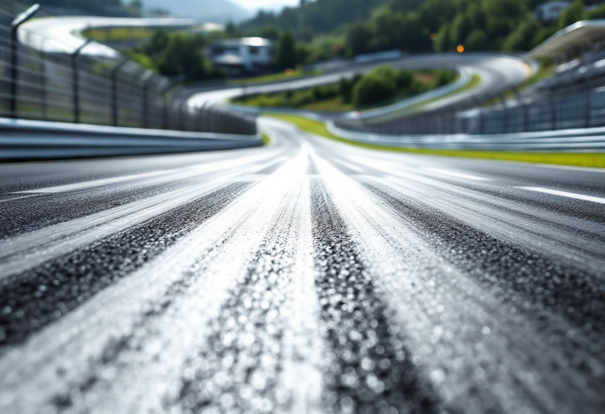 Immagine dell'E-Prix di Jakarta 2025 con auto da corsa