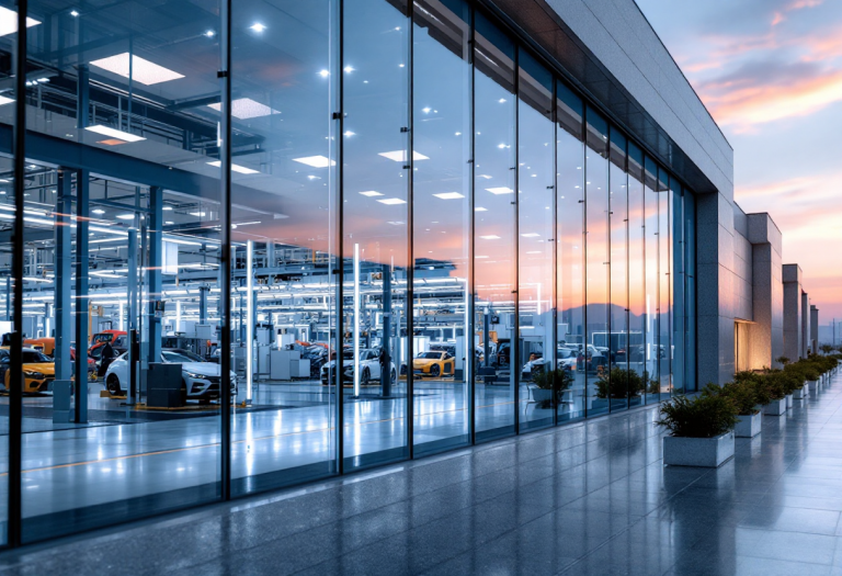 Crescita globale dell'industria auto in Cina