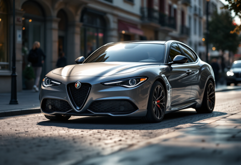 Alfa Romeo Junior ibrida in promozione di finanziamento