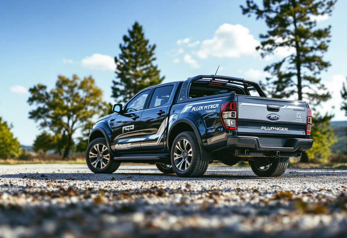 Ford Ranger Plug-In Hybrid in un paesaggio italiano