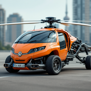 Frankencopter, un'opera d'arte che unisce design e auto