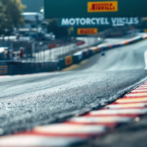 Motociclisti in azione al Gran Premio d'Italia