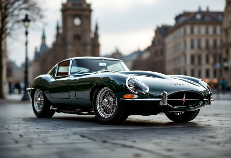 Jaguar E-Type GTO con design moderno e sportivo