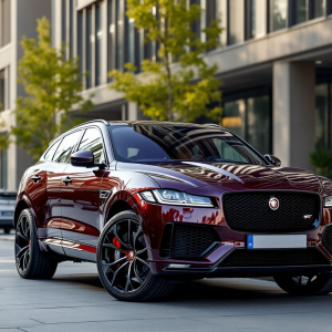 Jaguar F-Pace SVR 575 Ultimate Edition in azione