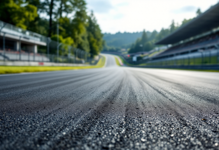 Immagine della 24 Ore di Le Mans 2025 con auto da corsa