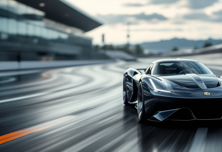 Lotus Emira 2025 in esposizione con nuove caratteristiche