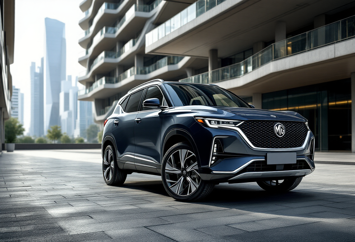 MG S5 EV, il nuovo SUV elettrico con interni spaziosi