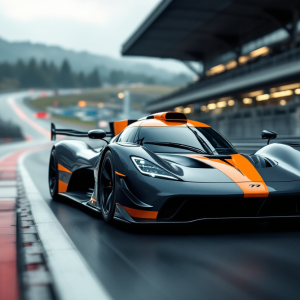 McLaren 750S Le Mans in azione su pista