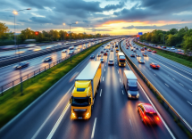 Immagine che mostra il monitoraggio del traffico sull'A14
