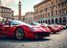 Immagine del Motor Valley Fest 2025 a Modena con auto storiche