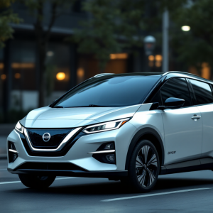 Nuova Nissan Leaf 2026 in un design crossover moderno