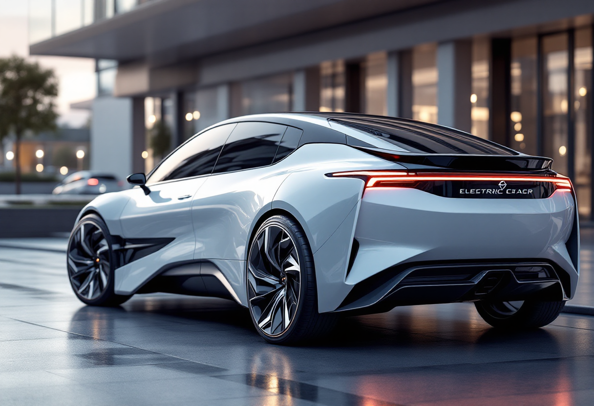 Nissan Leaf 2023, la compatta elettrica giapponese