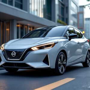 Nissan Micra elettrica con design moderno e tecnologia avanzata