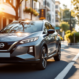 Nissan Leaf, crossover elettrico moderno e sostenibile