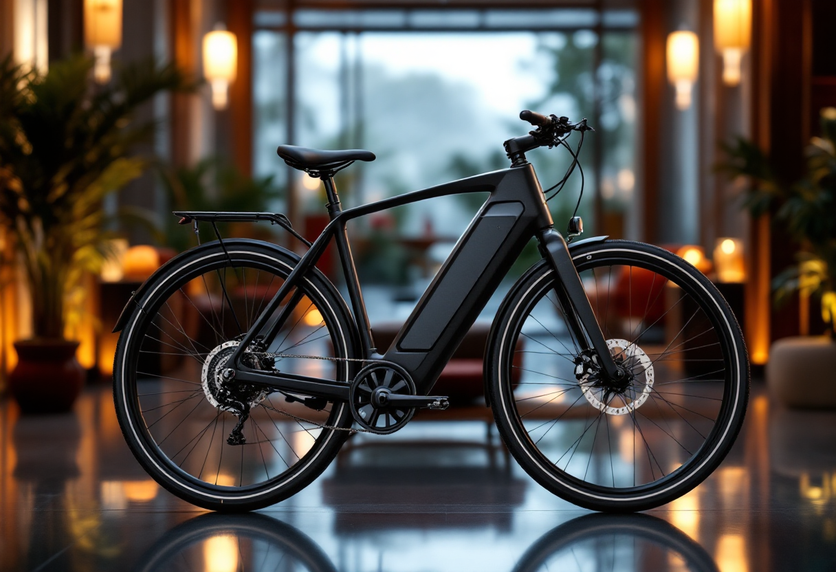 E-bike di lusso Pard Design ESTREMA con dettagli artigianali