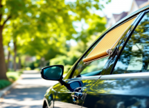 Abitacolo auto protetto dai raggi solari