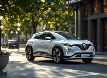 Renault Symbioz E-Tech 160 in movimento su strada