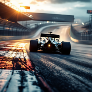 Riccardo Paletti in azione durante una gara di Formula 1